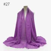 Cotton scarf /Pashmina wrap hijab