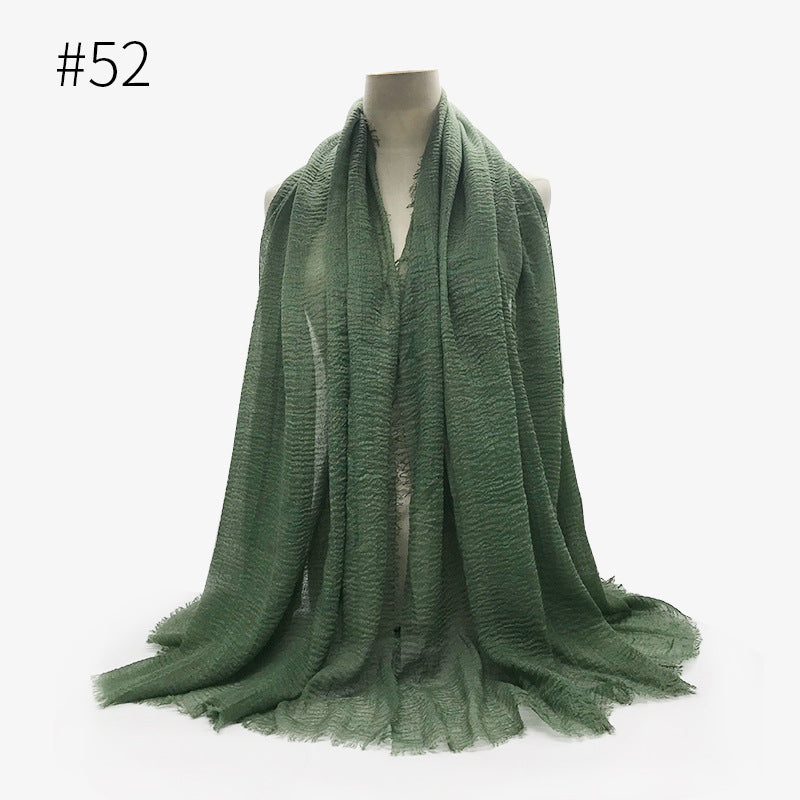 Cotton scarf /Pashmina wrap hijab